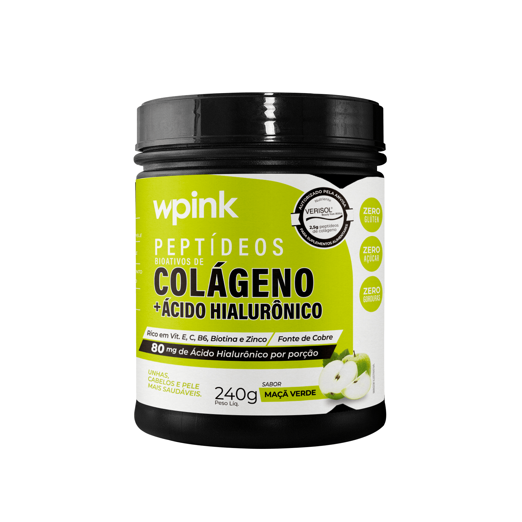 Colágeno De Maçã Verde - 240g - The Supply